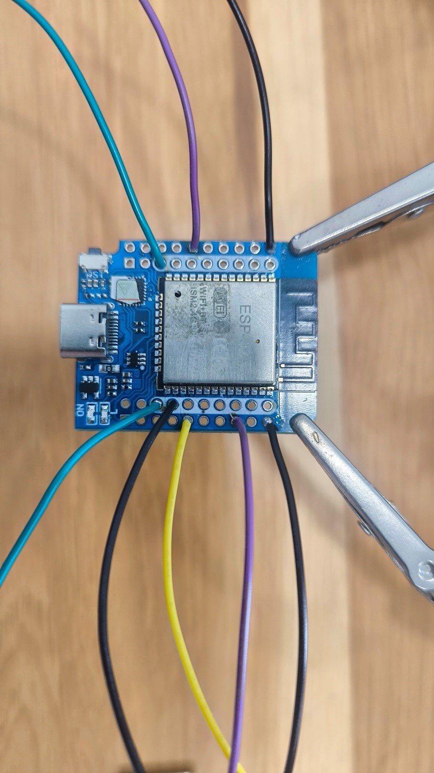 Détail câblage ESP32