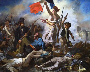Vue de la galerie d'art du 19e siècle