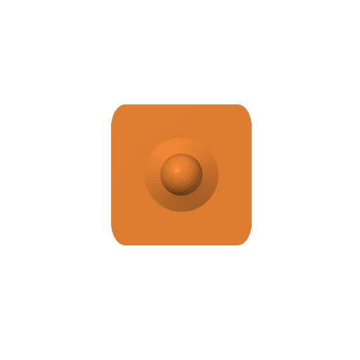 Modèle solo avec logo — vue dessus