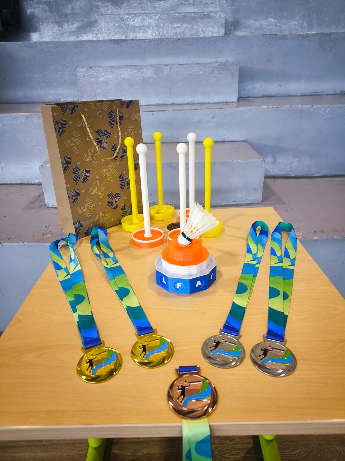 Premier prototype de trophée imprimé en 3D au LFAY